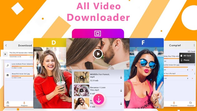 X Video Downloader 2019 APK screenshot 1