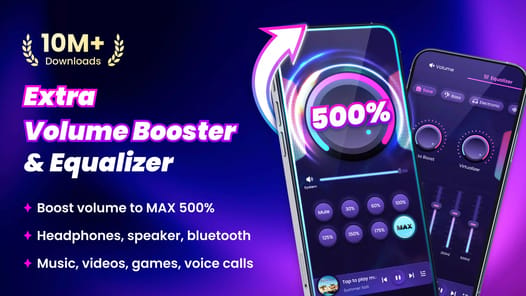 Volume Booster - Sound Booster APK screenshot 1