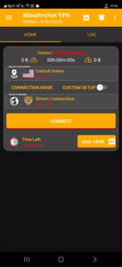 MinaProNet - AIO Tunnel VPN APK screenshot 1