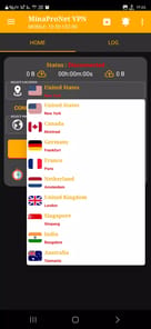MinaProNet - AIO Tunnel VPN APK screenshot 1
