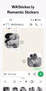 WASticker.ly Romantic Stickers APK screenshot 1