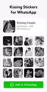 WASticker.ly Romantic Stickers APK screenshot 1