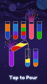 Water Sort, Offline Color Game APK screenshot 1