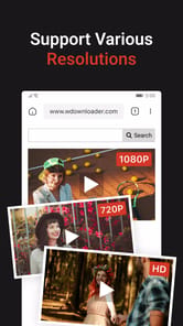 W Video Downloader & Player APK screenshot 1