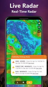 Weather - Live Radar & Widgets APK screenshot 1
