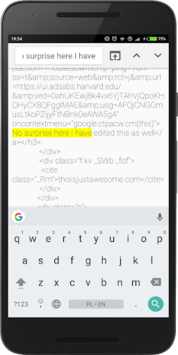 Inspect and Edit HTML Live APK screenshot 1