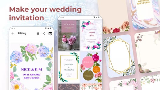 Wedding Invitation Card Maker APK screenshot 1