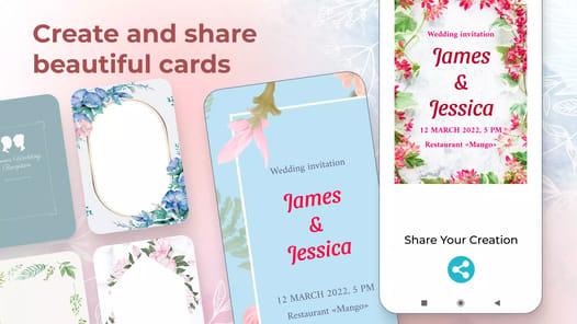 Wedding Invitation Card Maker APK screenshot 1