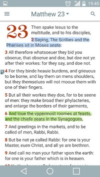 1611 King James Bible - Original Bible APK screenshot 1