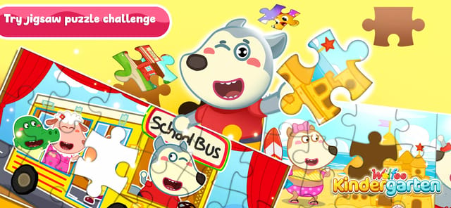 Wolfoo Kindergarten, Alphabet APK screenshot 1