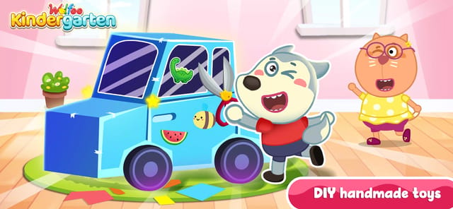 Wolfoo Kindergarten, Alphabet APK screenshot 1