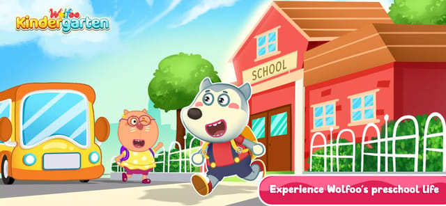 Wolfoo Kindergarten, Alphabet APK screenshot 1
