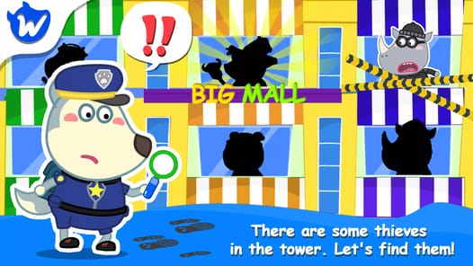 Wolfoo Police And Thief Game APK screenshot 1