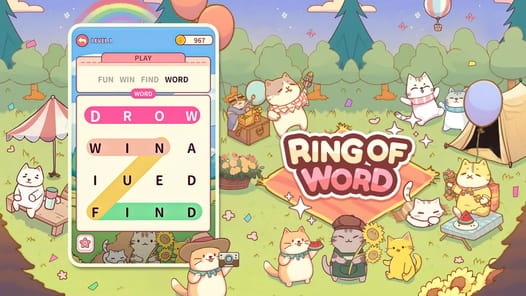 Ring of Words2: Cats Party APK screenshot 1