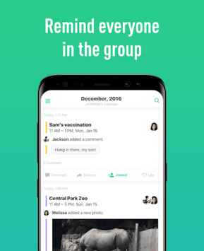 TimeTree - Free Shared Calendar APK screenshot 1