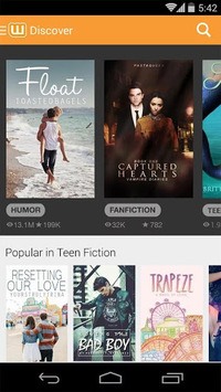 Wattpad Beta APK screenshot 1
