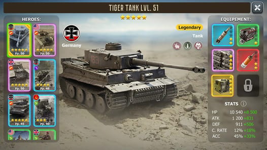 Commanders at War: WW2 Battle APK screenshot 1