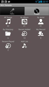 Mini Karaoke APK screenshot 1 Mini Karaoke APK screenshot 1