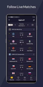 Alostora - Live Scores APK screenshot 1