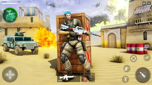 Commando Strike Shooting Games APK screenshot 1
