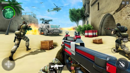 Commando Strike Shooting Games APK screenshot 1
