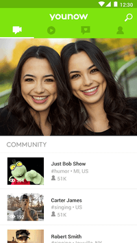 YouNow: Live Stream Video Chat APK screenshot 1