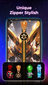 ZipLock - Zipper Lock Screen APK screenshot 1